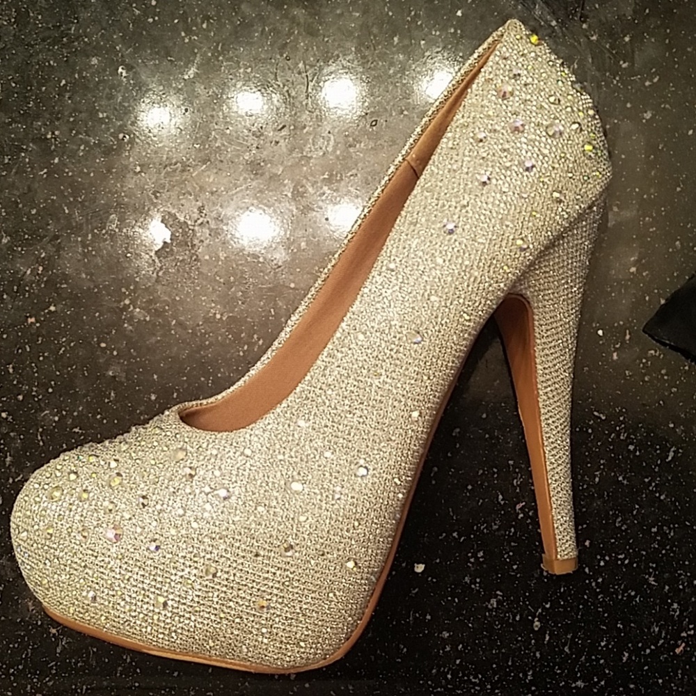 High Heel Event Shoe -SUPER SPARKLY!